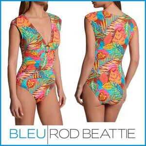 Bleu Rod Beattie - The Heat Is On Cap Sleeve Mio One Piece Swimsuit